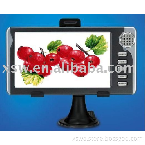 7" Car GPS Navigator with AV-IN/MP3/MP4/FM/MIC